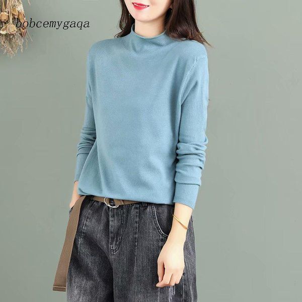 women's sweaters autumn women solid knit pullover mock neck winter sweater casual long sleeve pullovers knitwear, White;black
women's sweaters autumn women solid knit pullover mock neck winter sweater casual long sleeve pullovers knitwear, White;black