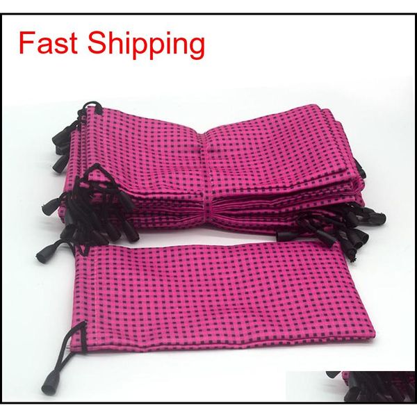 10pcs/lot sunglasses pouch glasses case bags pink plaid microfiber soft glasses eyeglasses bags eyewear p jllelp home003, Silver
10pcs/lot sunglasses pouch glasses case bags pink plaid microfiber soft glasses eyeglasses bags eyewear p jllelp home003, Silver