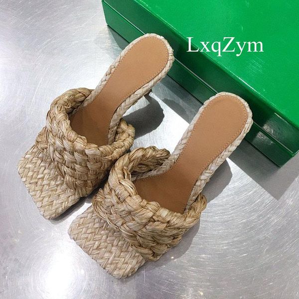 woven high heel slippers stiletto sandals open toe comfortable women slippers 9cm high heel fashion slides handmade, Black
woven high heel slippers stiletto sandals open toe comfortable women slippers 9cm high heel fashion slides handmade, Black