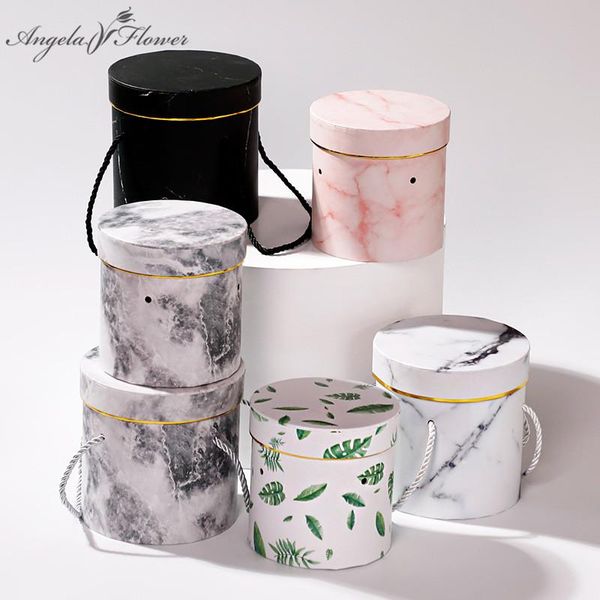 portable round marble hug bucket eternal flower soap flower gift box packaging box cylinder storage bucket shop supplies
portable round marble hug bucket eternal flower soap flower gift box packaging box cylinder storage bucket shop supplies