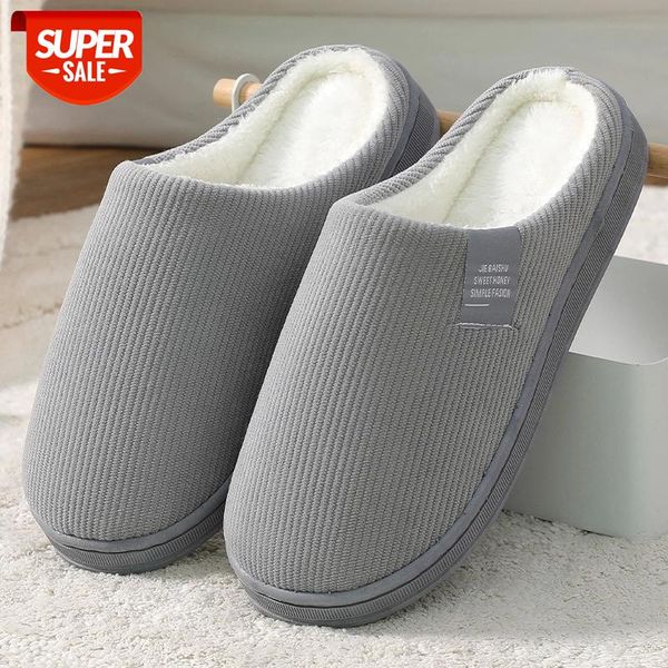 men's slipper solid color autumn and winter home slipper for men warm indoor beadroom slides men stripe cotton slippers #gf7v, Black
men's slipper solid color autumn and winter home slipper for men warm indoor beadroom slides men stripe cotton slippers #gf7v, Black