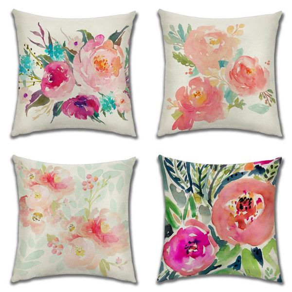 pillow case watercolor rose linen pillowcase sofa cushion bedroom bed home textile dakimakura
pillow case watercolor rose linen pillowcase sofa cushion bedroom bed home textile dakimakura