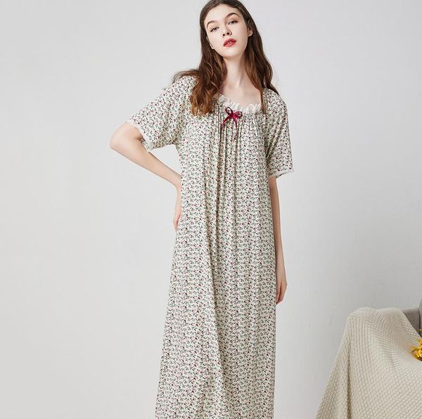 women's sleepwear summer loose nightdress women printed nightgown lady short-sleeve round neck nightwear female night home cloth dress, Black;red
women's sleepwear summer loose nightdress women printed nightgown lady short-sleeve round neck nightwear female night home cloth dress, Black;red
