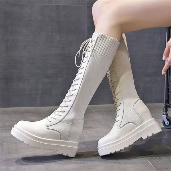 boots punk goth women's cotton blend knee high platform wedge heels pull on oxfords tall long 34 35 36 37 38 39, Black
boots punk goth women's cotton blend knee high platform wedge heels pull on oxfords tall long 34 35 36 37 38 39, Black