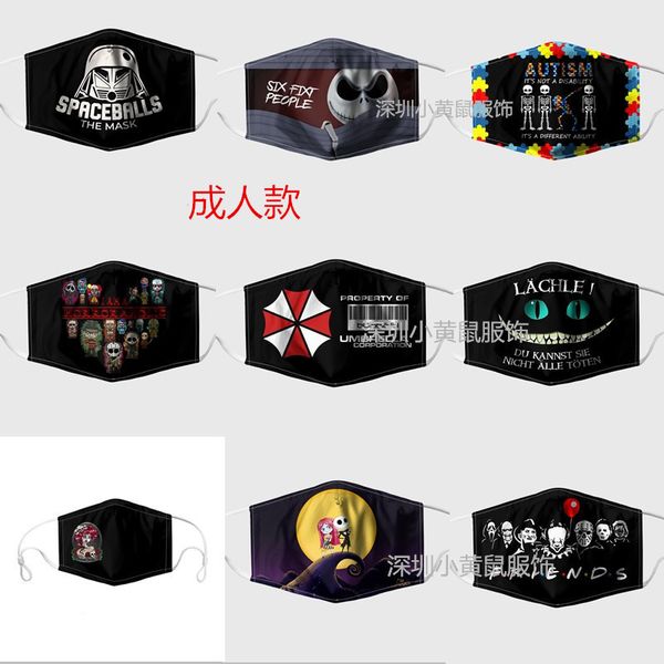 high-quality masks 2021 skeleton planet 3d digital printing adjustable dust haze proof filtering mask
high-quality masks 2021 skeleton planet 3d digital printing adjustable dust haze proof filtering mask