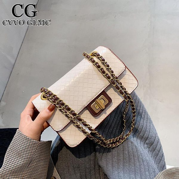 shoulder bags cvvo glmc 2021 bag fashion messenger casual female lady chain small square woven mobile phone
shoulder bags cvvo glmc 2021 bag fashion messenger casual female lady chain small square woven mobile phone