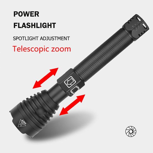 flashlights torches led usb torch light rechargeable zoomable power display for outdoor camping fishing dc120
flashlights torches led usb torch light rechargeable zoomable power display for outdoor camping fishing dc120