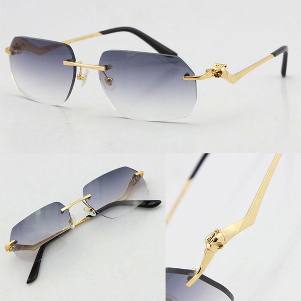 wholesale rimless fashion leopard series sunglasses metal driving glasses designer uv400 3.0 thickness frameless diamond, White;black
wholesale rimless fashion leopard series sunglasses metal driving glasses designer uv400 3.0 thickness frameless diamond, White;black