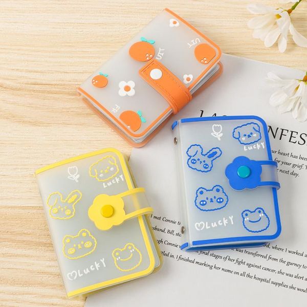 card holders 20 pockets po mini sticker home picture case storage name book pocard holder, Brown;gray
card holders 20 pockets po mini sticker home picture case storage name book pocard holder, Brown;gray