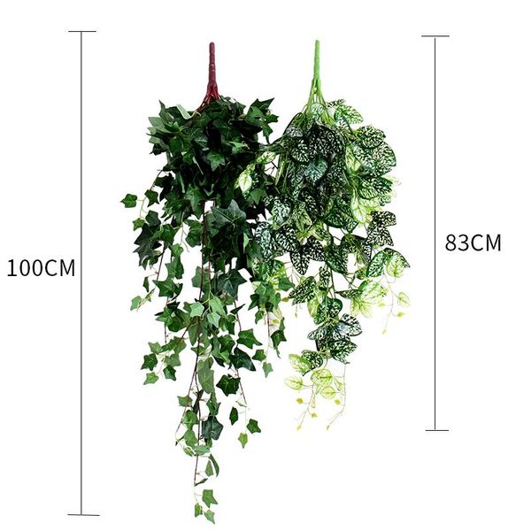 decorative flowers & wreaths 100/83cm artificial leaves plastic plants bouquet silk vine wall hanging fake greenery leaf living room wedding
decorative flowers & wreaths 100/83cm artificial leaves plastic plants bouquet silk vine wall hanging fake greenery leaf living room wedding