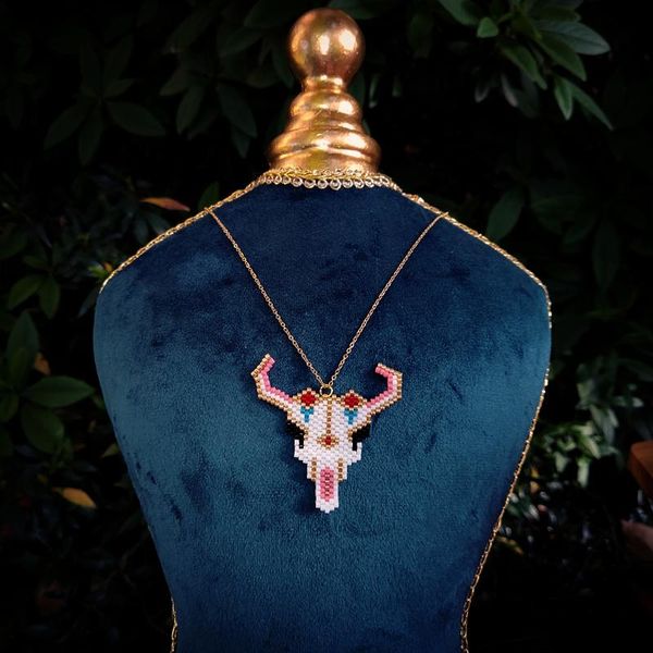 pendant necklaces fairywoo ethnic bull necklace handmade wholesale style selling stainless steel muyuki bead religious jewelry, Silver
pendant necklaces fairywoo ethnic bull necklace handmade wholesale style selling stainless steel muyuki bead religious jewelry, Silver
