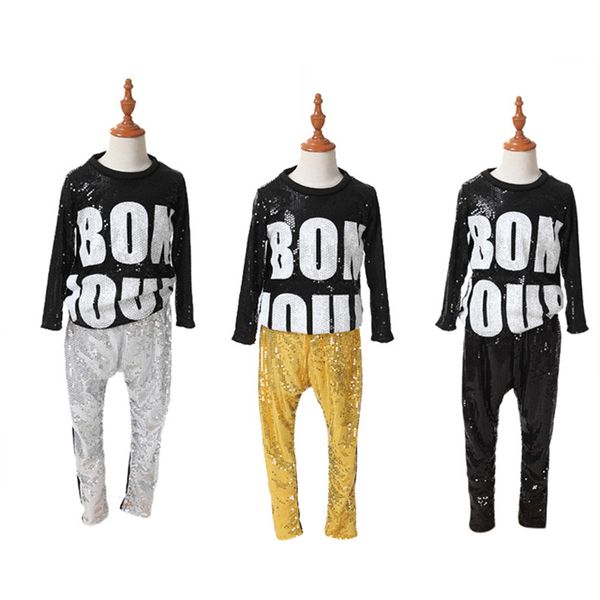 girls boys sequins modern jazz dance outfits pants ballroom hip hop dancing suit kids adults stage wear costumes clothing, Black;red
girls boys sequins modern jazz dance outfits pants ballroom hip hop dancing suit kids adults stage wear costumes clothing, Black;red