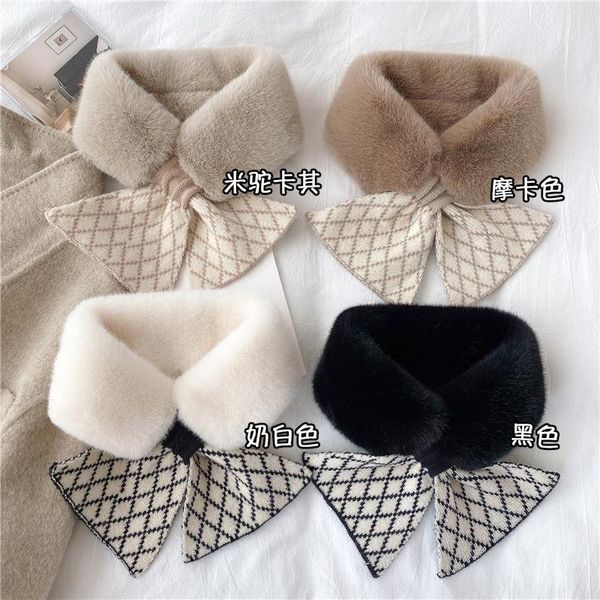 scarves 2021 women winter thick warm faux fur neck collar scarf neckerchief korea plaid snowflake designer knitted ladies, Blue;gray
scarves 2021 women winter thick warm faux fur neck collar scarf neckerchief korea plaid snowflake designer knitted ladies, Blue;gray