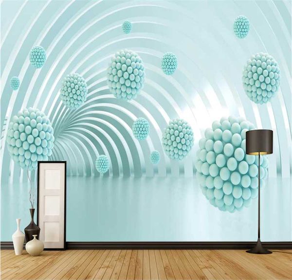 wallpapers xuesu custom wallpaper mural 3d/8d3d three-dimensional abstract architectural space polygonal ball tv background wall 
wallpapers xuesu custom wallpaper mural 3d/8d3d three-dimensional abstract architectural space polygonal ball tv background wall
