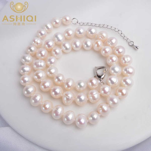 designer necklace real natural freshwater pearl choker white near round jewelry gifts for women, Silver
designer necklace real natural freshwater pearl choker white near round jewelry gifts for women, Silver