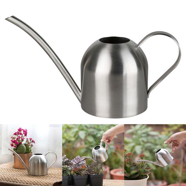 watering equipments stainless steel kettle can flower gardening tool long mouth succulent device 500ml (silver)
watering equipments stainless steel kettle can flower gardening tool long mouth succulent device 500ml (silver)