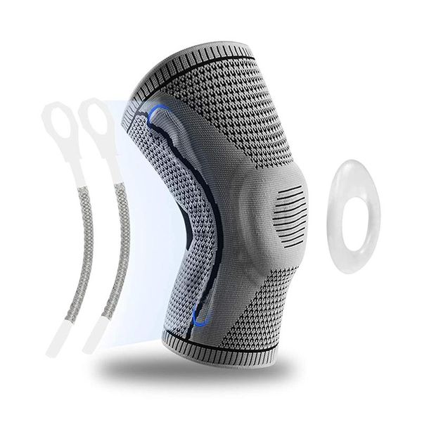 elbow & knee pads brace,knee compression sleeve support with patella gel pad protector for running joint pain relief, Black;gray
elbow & knee pads brace,knee compression sleeve support with patella gel pad protector for running joint pain relief, Black;gray