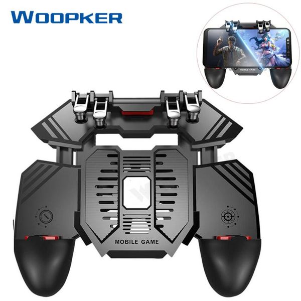 game controllers & joysticks ak77 cooling fan six finger all-in-one mobile controller for pubg fire key button joystick gamepad
game controllers & joysticks ak77 cooling fan six finger all-in-one mobile controller for pubg fire key button joystick gamepad