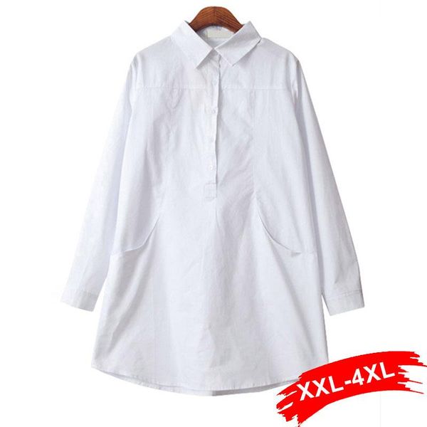 plus size t-shirt brief white blouses xxxl 4xl double pockets long sleeve oversized shirt mariposas haut femme, Black
plus size t-shirt brief white blouses xxxl 4xl double pockets long sleeve oversized shirt mariposas haut femme, Black
