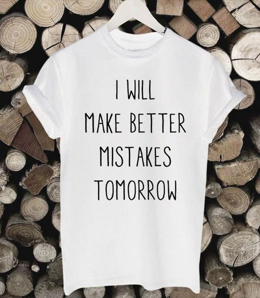 i will make better men mens mistakes tomorrow cotton casual funny lady tee hipster black drop ship, White;black
i will make better men mens mistakes tomorrow cotton casual funny lady tee hipster black drop ship, White;black