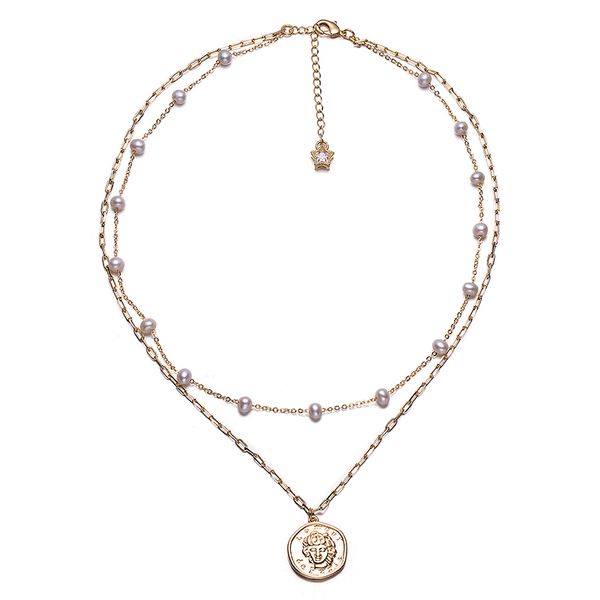 pearl pendant necklace rond pearl coin pendant choker necklace gold color long chain necklace for lady, Silver
pearl pendant necklace rond pearl coin pendant choker necklace gold color long chain necklace for lady, Silver