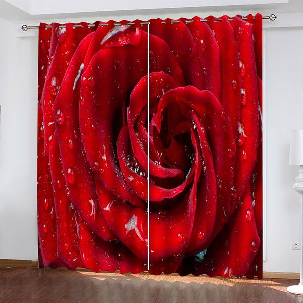 red rose digital print blackout window drapes luxury 3d curtain for living room bedroom office l marriage home decor
red rose digital print blackout window drapes luxury 3d curtain for living room bedroom office l marriage home decor