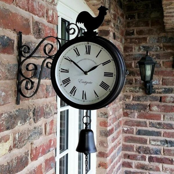 wall clocks mount station clock outdoor wrought iron double sided round garden retro home decor metal frame glass dial cover reliable
wall clocks mount station clock outdoor wrought iron double sided round garden retro home decor metal frame glass dial cover reliable