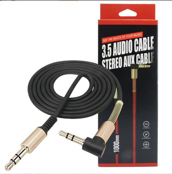 2021 3.5mm aux cable 90° right angle head audio cable for speaker device mp3 phone radio dvd sound 1 meter multi colors male to male, Golden;white
2021 3.5mm aux cable 90° right angle head audio cable for speaker device mp3 phone radio dvd sound 1 meter multi colors male to male, Golden;white