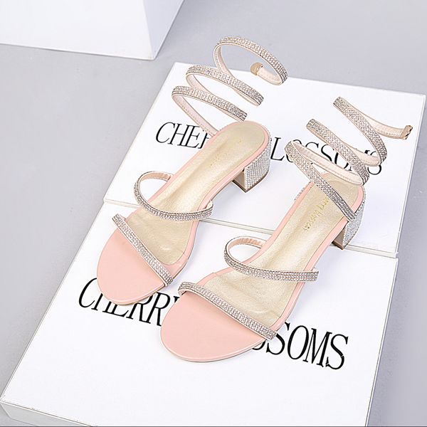womens sandals 2021 summer roman chunky heel rhinestone womens shoes fashion mid heel snakelike winding womens shoes, Black
womens sandals 2021 summer roman chunky heel rhinestone womens shoes fashion mid heel snakelike winding womens shoes, Black