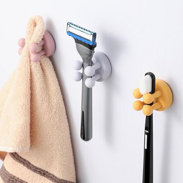 hooks & rails silicone wall hook towel toothbrush holder spoon shovel stand adjustable household storage hanger racks for kitchen bathroom
hooks & rails silicone wall hook towel toothbrush holder spoon shovel stand adjustable household storage hanger racks for kitchen bathroom
