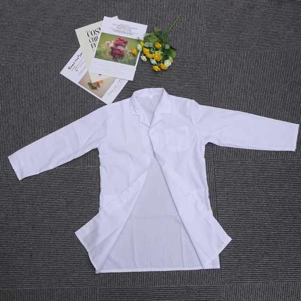 jackets 1pc kids lab-gown children's white coats childern thin for proformance (small size), Blue;gray
jackets 1pc kids lab-gown children's white coats childern thin for proformance (small size), Blue;gray