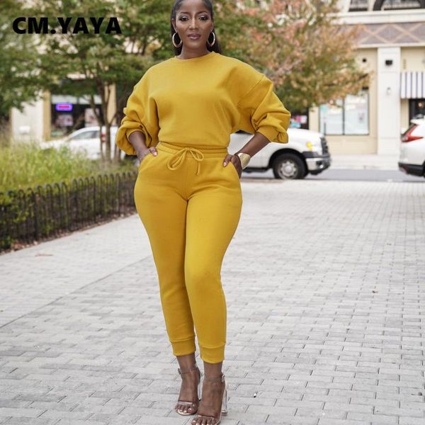 women's two piece pants cm.yaya basic sport tracksuit sweatshirt and jogger suit matching 2 set outfits active solid sweatsuit, White
women's two piece pants cm.yaya basic sport tracksuit sweatshirt and jogger suit matching 2 set outfits active solid sweatsuit, White