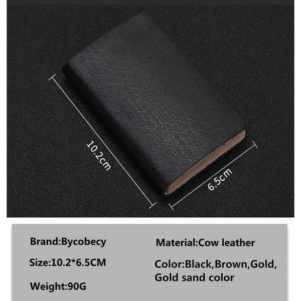 bycobecy genuine leather high grade men name card holder id credit card wallet big capacity card case o jllrtp
bycobecy genuine leather high grade men name card holder id credit card wallet big capacity card case o jllrtp