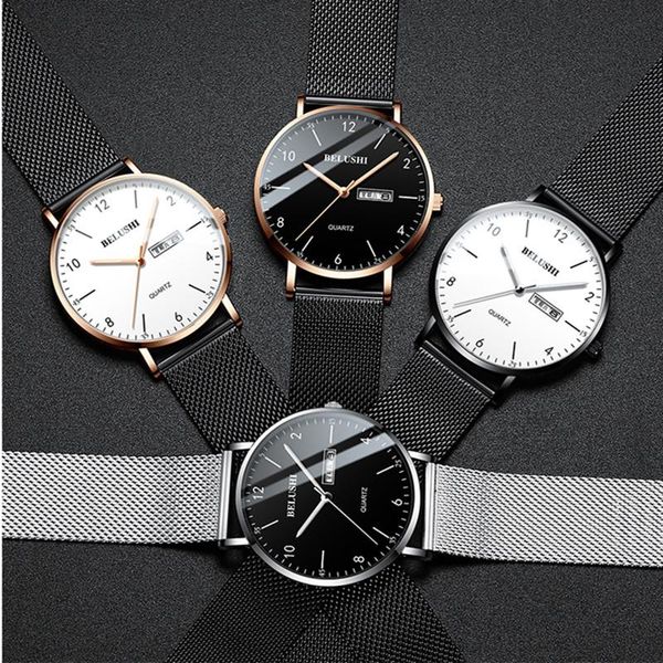 wristwatches belushi simple ultra-thin men watch auto date waterproof fashion casual male quartz watches relogio masculino, Slivery;brown
wristwatches belushi simple ultra-thin men watch auto date waterproof fashion casual male quartz watches relogio masculino, Slivery;brown