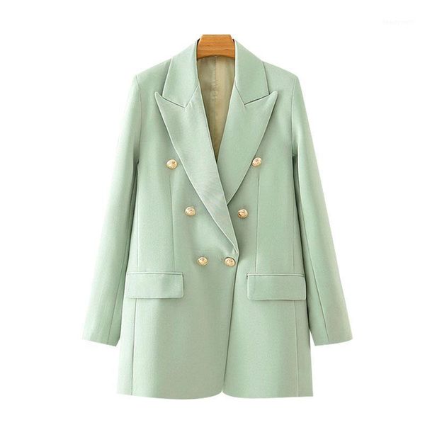 women's suits & blazers spring autumn women fashion office wear double breasted blazer coat vintage casual long sleeve pockets female o, White;black
women's suits & blazers spring autumn women fashion office wear double breasted blazer coat vintage casual long sleeve pockets female o, White;black