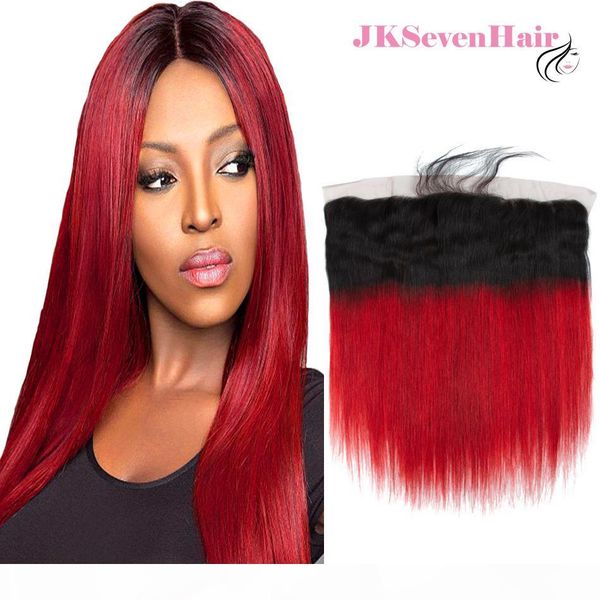 brazilian virgin hair 1b red straight 13x4inch lace frontal dark root red malaysian peruvian indian frontal with preplucked baby hair, Black
brazilian virgin hair 1b red straight 13x4inch lace frontal dark root red malaysian peruvian indian frontal with preplucked baby hair, Black