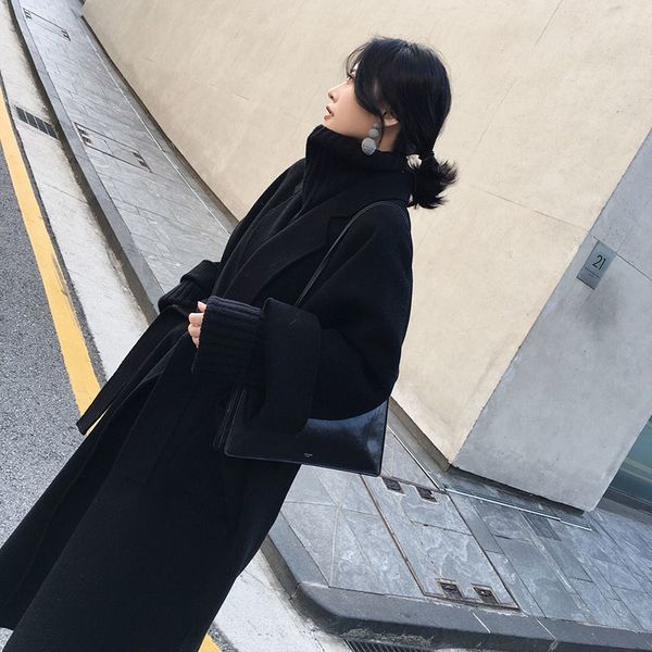 women wool blends jackets female long coats solid windbreaker autumn spring lady slim fit outwears fashion vintage jacket ll279 pb03, Black
women wool blends jackets female long coats solid windbreaker autumn spring lady slim fit outwears fashion vintage jacket ll279 pb03, Black