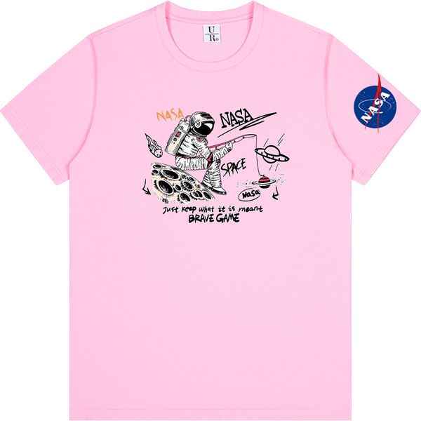 national aeronautics space administration nasa t shirt black grey red pink white men and women 244, White;black
national aeronautics space administration nasa t shirt black grey red pink white men and women 244, White;black