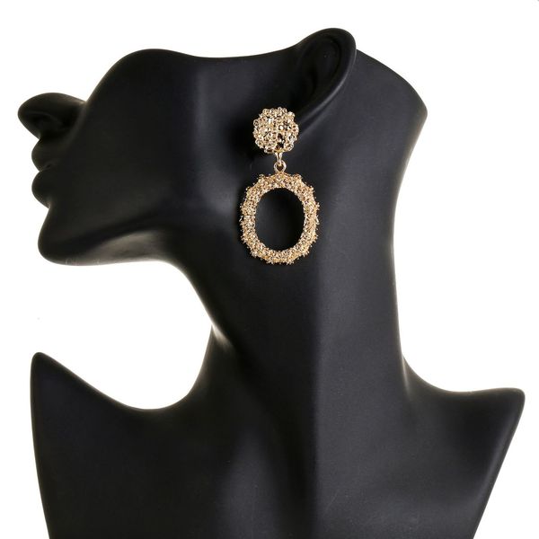 studs earrings wind metal embossed pattern large circle women's fashion temperament, Golden;silver
studs earrings wind metal embossed pattern large circle women's fashion temperament, Golden;silver