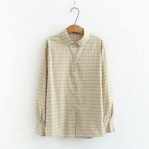 cotton plaid women white pink shirts 2021 new spring autumn casual ladies blouse female plus size shirt oversize
cotton plaid women white pink shirts 2021 new spring autumn casual ladies blouse female plus size shirt oversize