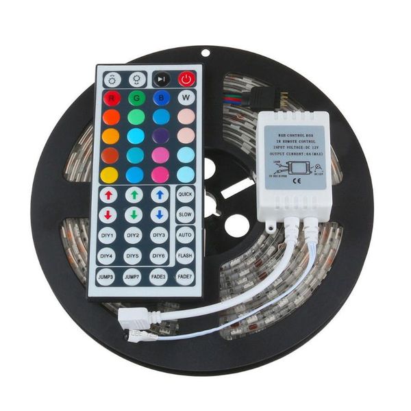 led strip light rgb 5m rgb smd led waterproof flexible strip 300 leds+ 44 key ir remote waterproof flexible strips #t2
led strip light rgb 5m rgb smd led waterproof flexible strip 300 leds+ 44 key ir remote waterproof flexible strips #t2