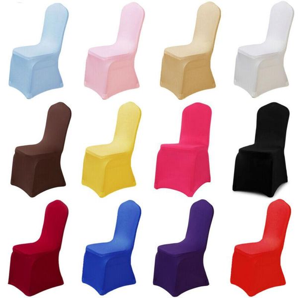 chair covers 12 colour solid spandex cover for dining room flat arched party wedding banquet event decorations supplies
chair covers 12 colour solid spandex cover for dining room flat arched party wedding banquet event decorations supplies