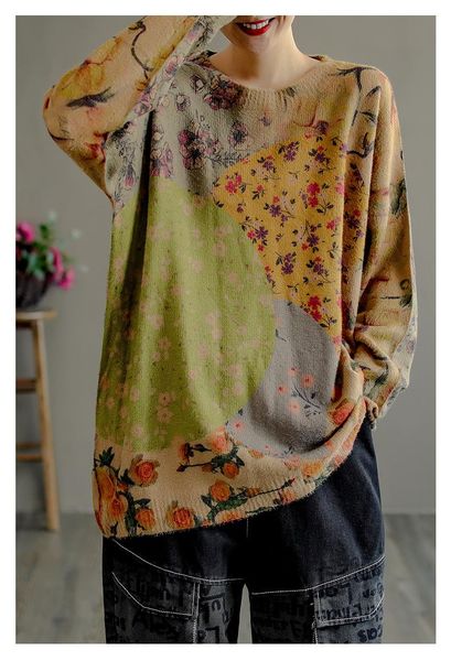 women's sweaters knit ladieis sweater pullover printing thin loose big size vintage contrast color female coat, White;black
women's sweaters knit ladieis sweater pullover printing thin loose big size vintage contrast color female coat, White;black
