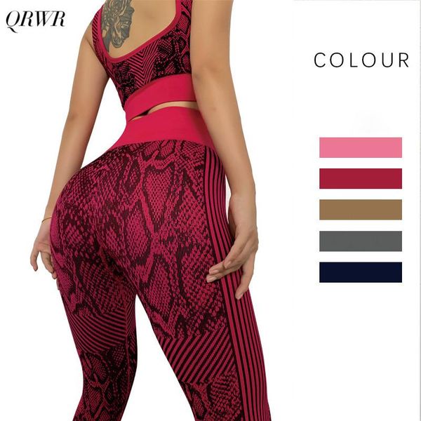 yoga outfit qrwr seamless women's sportswear snake print set workout gym clothing fitness bra high waist leggings women
yoga outfit qrwr seamless women's sportswear snake print set workout gym clothing fitness bra high waist leggings women
