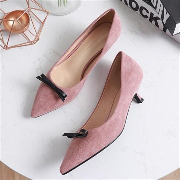 dress shoes office & career women's high heels women pumps flock slip on 3.5cm thin pointed toe shallow butterfly-knot, Black
dress shoes office & career women's high heels women pumps flock slip on 3.5cm thin pointed toe shallow butterfly-knot, Black