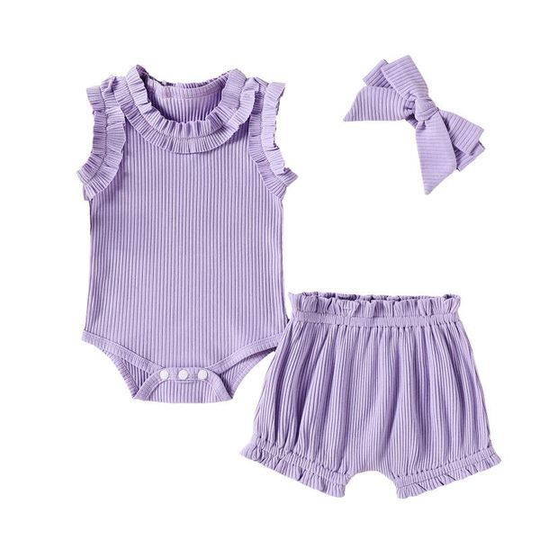 jumpsuits born baby boy girl ribbed knitted set infant solid color sleeveless ruffled romper stretch shorts bow hair band, Blue
jumpsuits born baby boy girl ribbed knitted set infant solid color sleeveless ruffled romper stretch shorts bow hair band, Blue