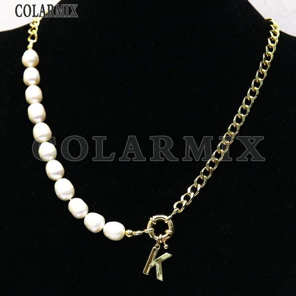 pendant necklaces 5 strands pearls & metal letters charms necklace elegant alphabets jewelry not fade color gold white 9701, Silver
pendant necklaces 5 strands pearls & metal letters charms necklace elegant alphabets jewelry not fade color gold white 9701, Silver