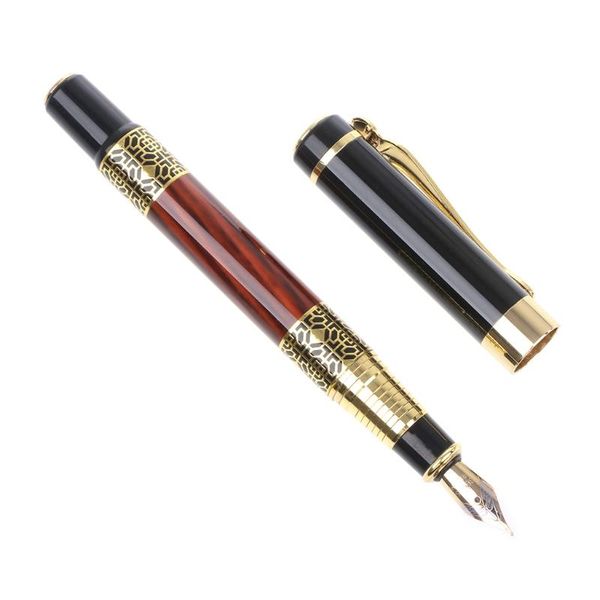 imitation red wooden with carving flower medium nib 0.5mm fountain pen supplies
imitation red wooden with carving flower medium nib 0.5mm fountain pen supplies