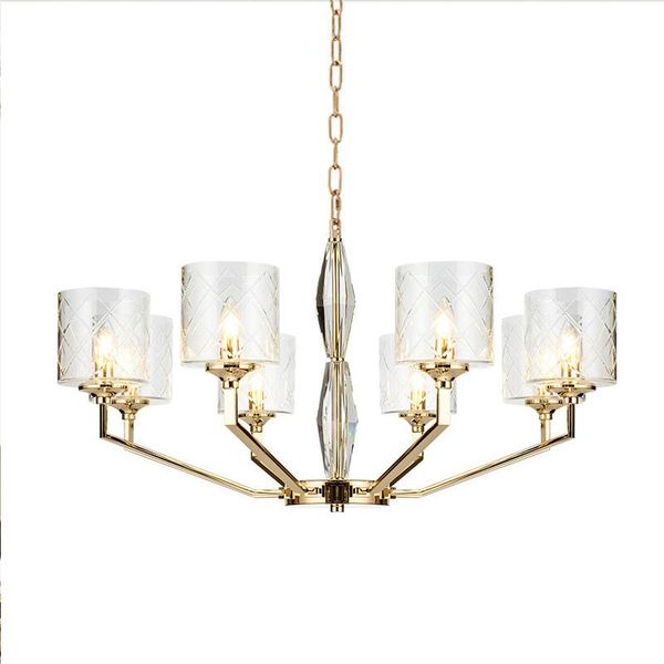 chandeliers led e14 european crystal chandelier modern simplicity glass lampshade hanging lighting lustre lampen for restaurant dinning room
chandeliers led e14 european crystal chandelier modern simplicity glass lampshade hanging lighting lustre lampen for restaurant dinning room