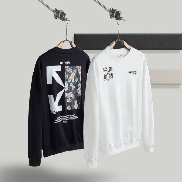 sweater off casual daisy cotton white loose print men's and women's ow lovers fashion brand coat, Black
sweater off casual daisy cotton white loose print men's and women's ow lovers fashion brand coat, Black